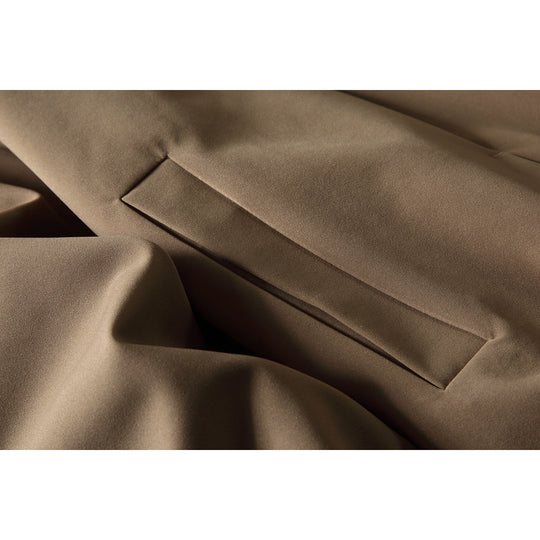 Herren Boxy-Blousonjacke im Overshirt-Stil mit Stehkragen und Riemen-Detail Nord Taschen