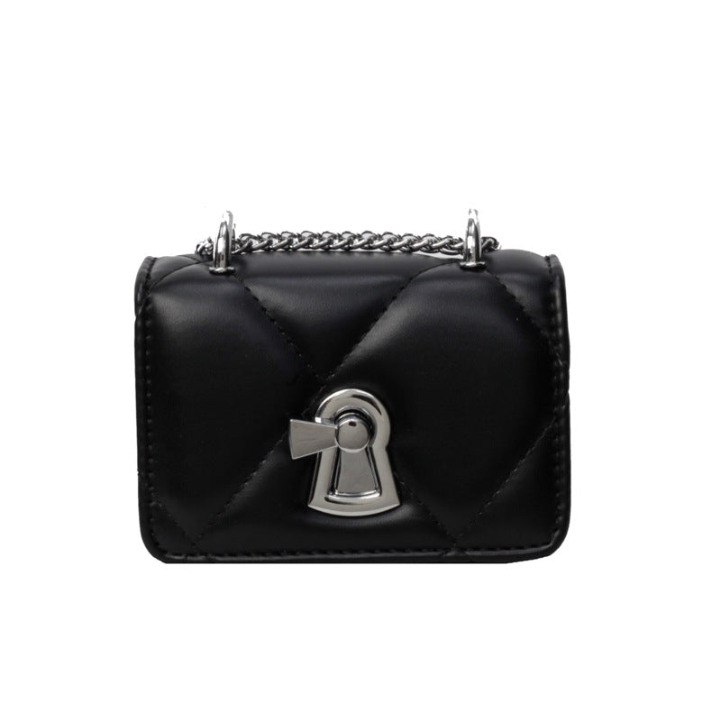 Damen elegante Mini-Handtasche mit auffälligem Steppmuster Nord Taschen
