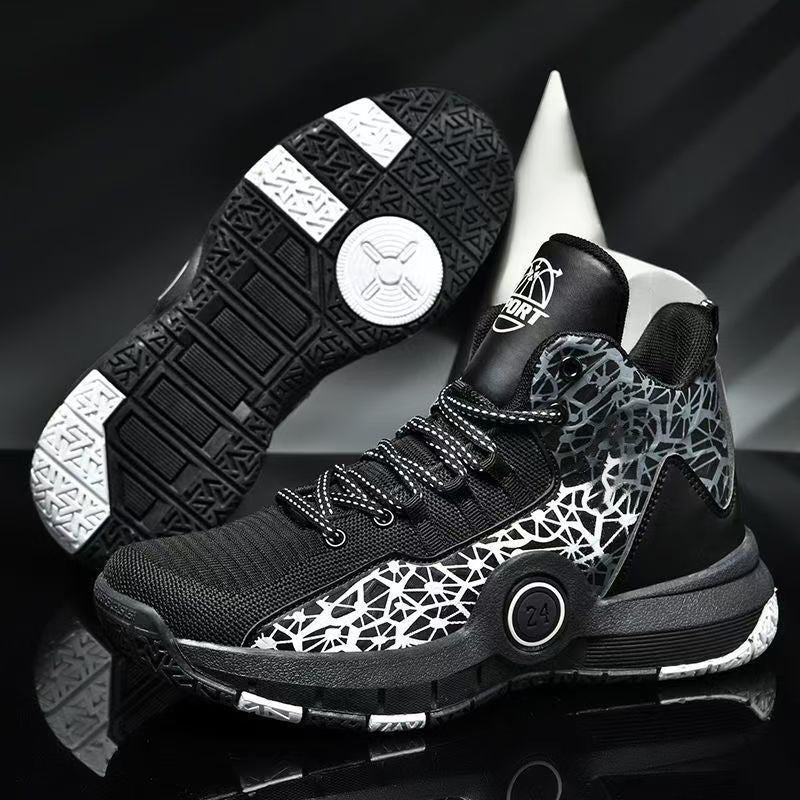 Herren Basketball Sneakers mit atmungsaktivem Obermaterial und dämpfender Sohle