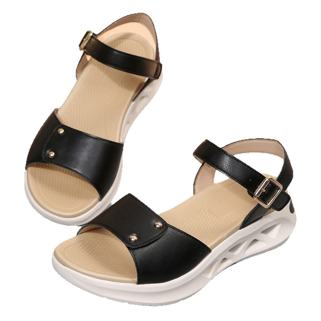 Damen Komfortable Sandalen mit gepolstertem Fußbett und verstellbarem Riemendesign Nord Taschen