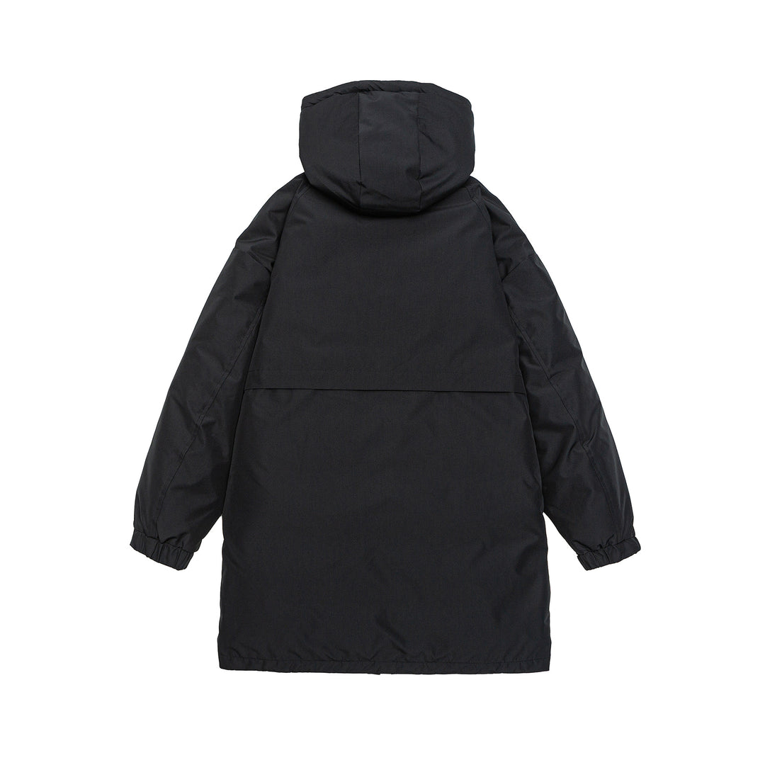 Herren Warmer winddichter Parka mit Kapuze, Steppfutter und Fronttaschen Nord Taschen