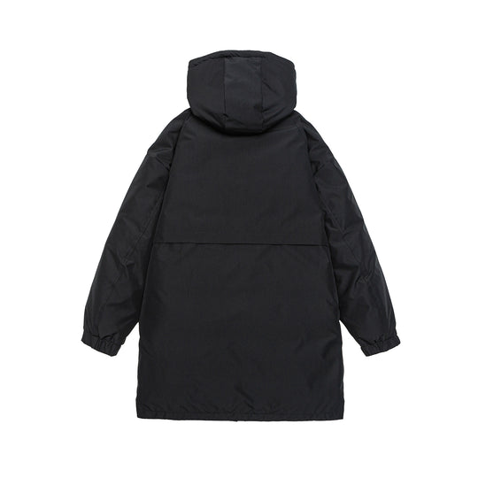 Herren Warmer winddichter Parka mit Kapuze, Steppfutter und Fronttaschen Nord Taschen