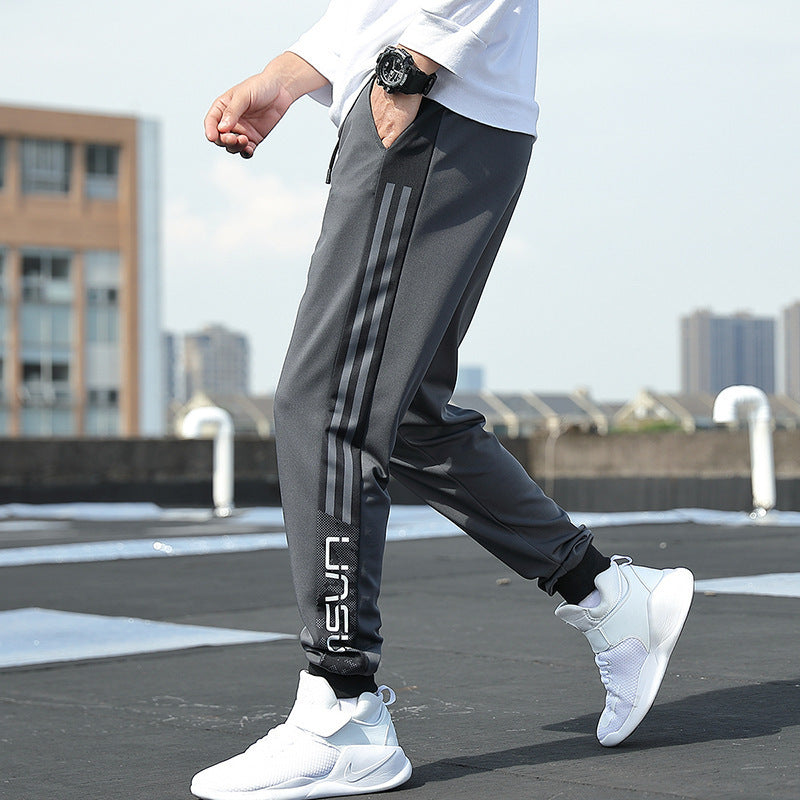 Herren Slim‑Fit Trainingshose mit elastischem Bund, Kordelzug und gerippten Bündchen Nord Taschen