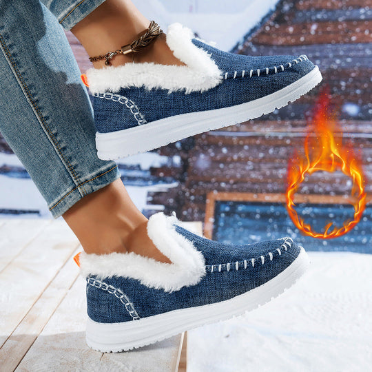 Damen Bequeme und kuschelig gefütterte Sneaker Nord Taschen