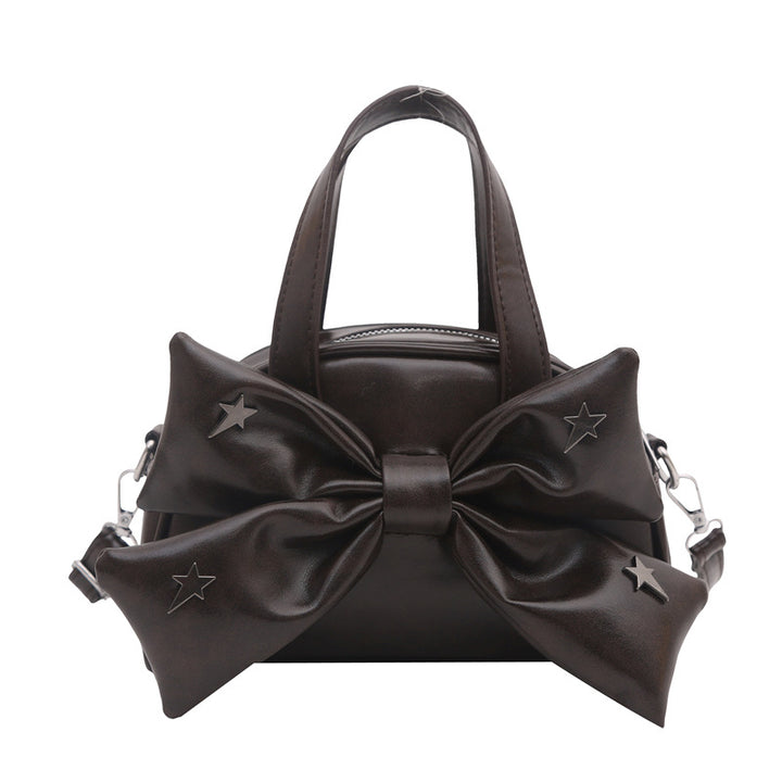 Damen Designer Handtasche mit verspieltem Schleifenakzent Nord Taschen