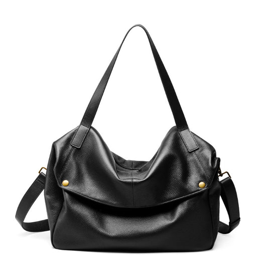 Damen Umhängetasche mit elegantem Falten-Design und praktischen Innentaschen Nord Taschen
