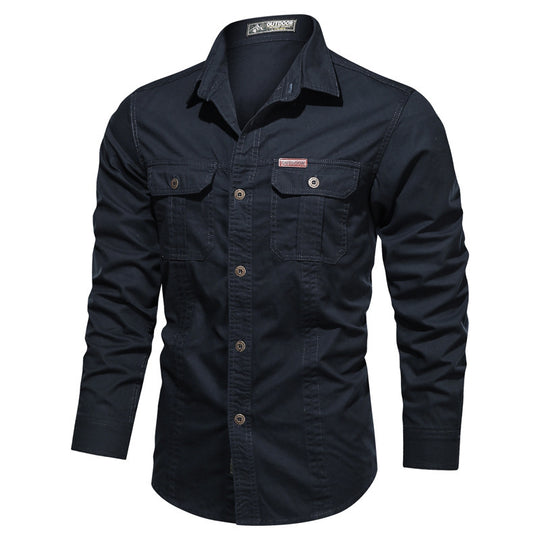Herren Funktionales Arbeithemd Nord Taschen
