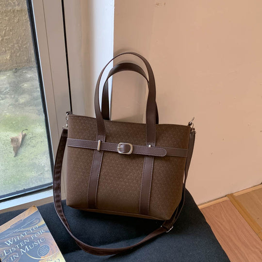 Damen modische Handtasche mit abnehmbaren Schultergurt Nord Taschen