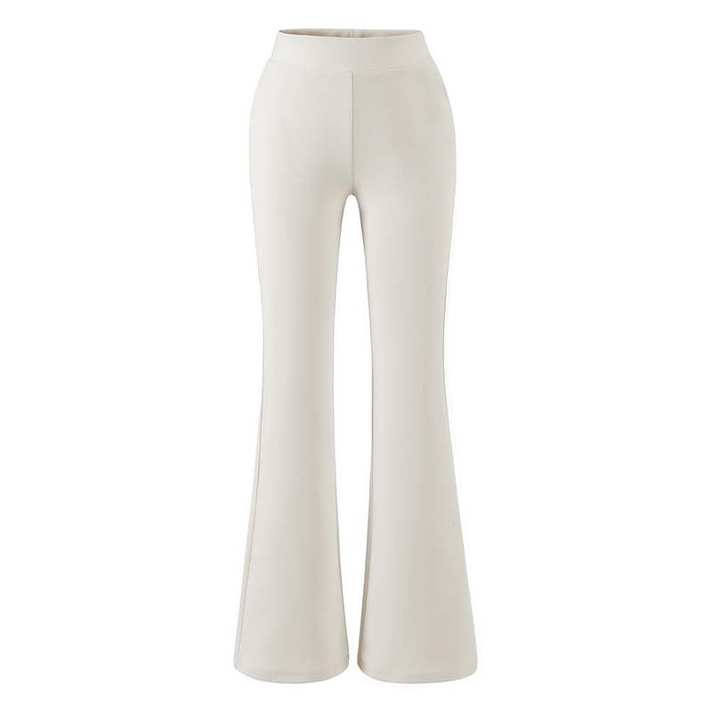 Damen hochtaillierte Stretch‑Schlaghose mit weitem Bootcut‑Schnitt Nord Taschen