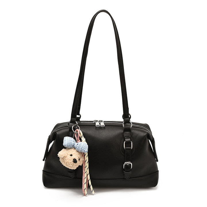 Damen Handtasche mit praktisch abnehmbarem Teddy-Anhänger Nord Taschen