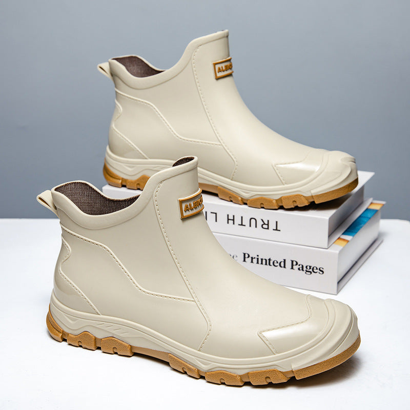 Herren Gummistiefel mit rutschfester Sohle und flexiblem Einstieg Nord Taschen
