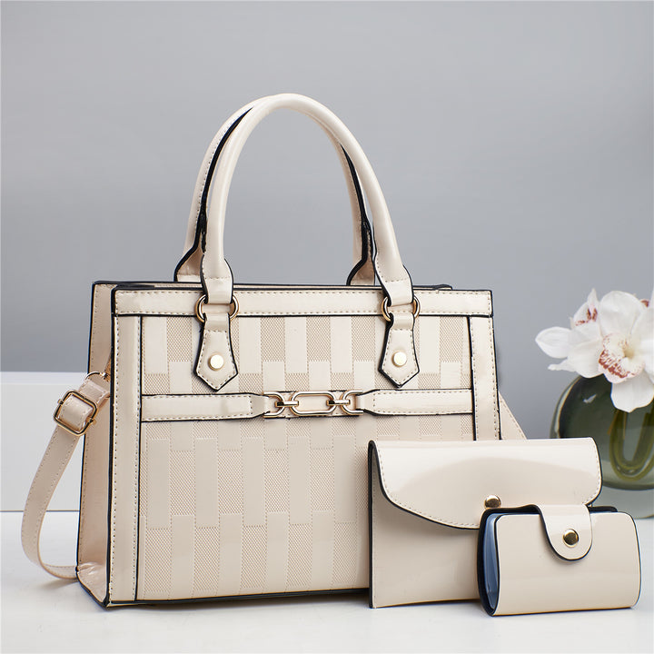 Damen stilvolle Handtasche mit herausnehmbarem Geldbeutel Nord Taschen