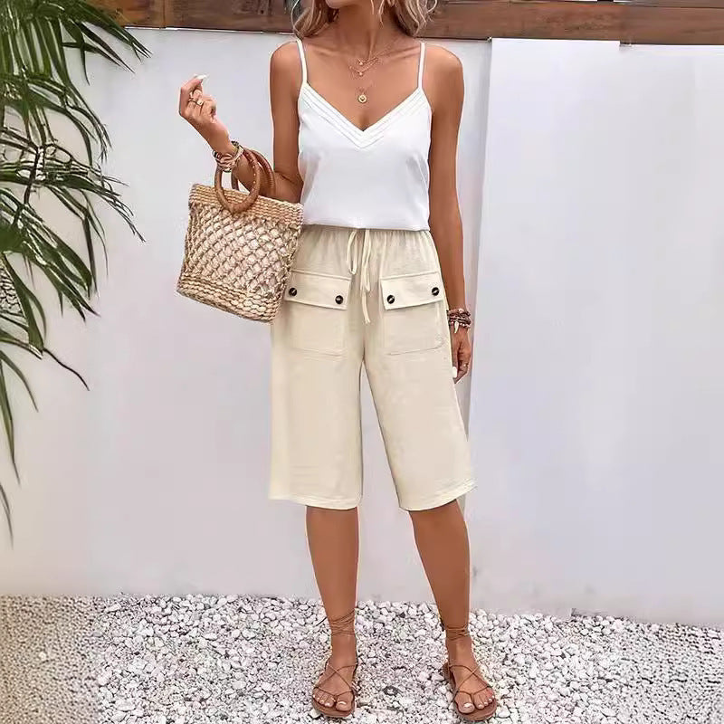 Damen lässige Sommer Shorts