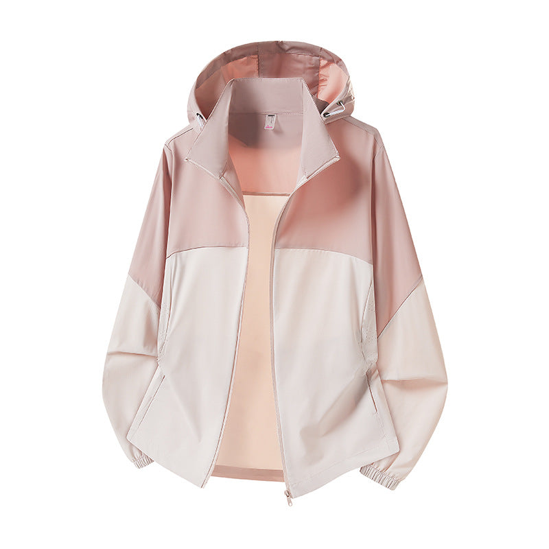 Herren Leichte Kapuzen-Regenjacke mit atmungsaktivem Softshell-Material und elastischen Bündchen Nord Taschen
