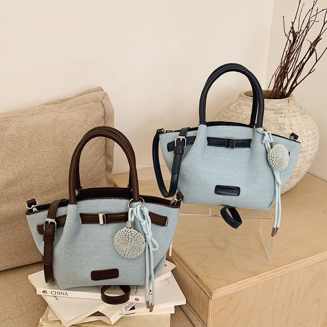 Damen stilvolle Handtasche mit dekorativen Details Nord Taschen