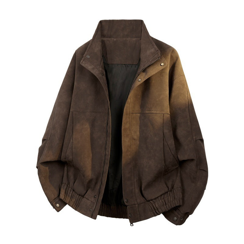 Herren Lässige Oversized Jacke Nord Taschen
