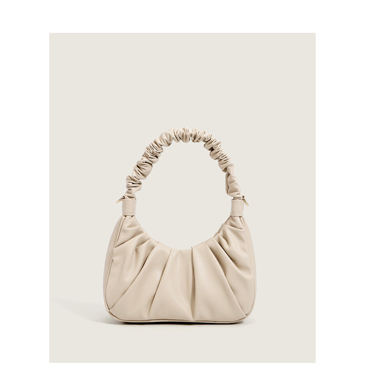 Damen Hobo-Tasche mit gerafftem Design und elastischem Schulterriemen Nord Taschen
