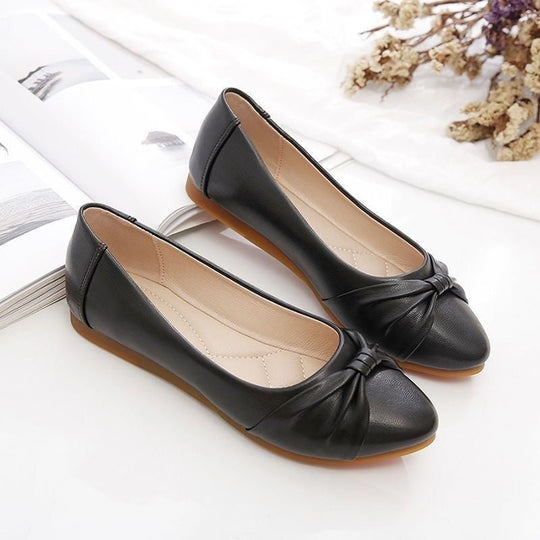 Damen Verspielte Ballerinas mit elegantem Knoten-Design