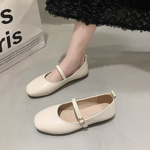 Damen Ballerinas mit elegantem Riemchen und bequemem Fußbett