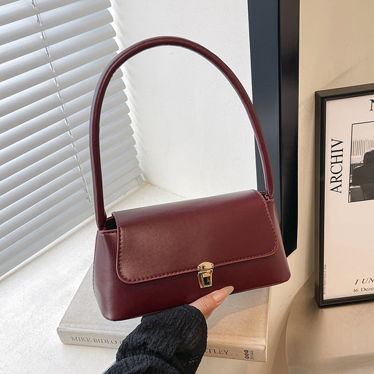 Damen elegante Handtasche mit geschwungenem Henkel Nord Taschen
