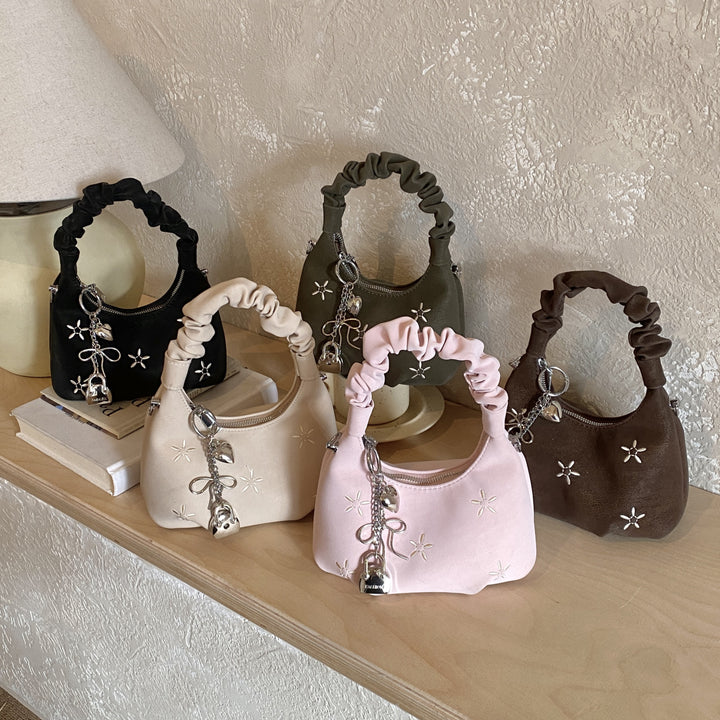 Damen modische Schultertasche mit verspieltem Design Nord Taschen