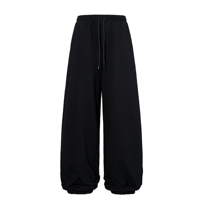 Damen Extraweite Palazzo-Sweathose mit hohem Komfortbund und Ballon-Saum Nord Taschen