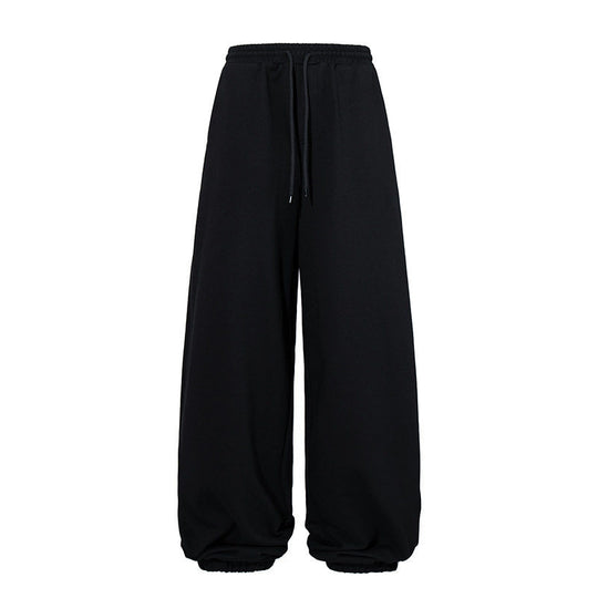 Damen Extraweite Palazzo-Sweathose mit hohem Komfortbund und Ballon-Saum Nord Taschen