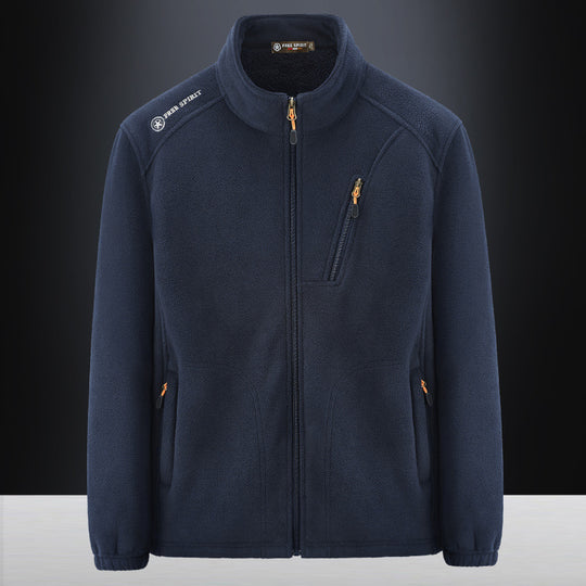 Herren Fleecejacke mit hoher Wärmeisolierung Nord Taschen