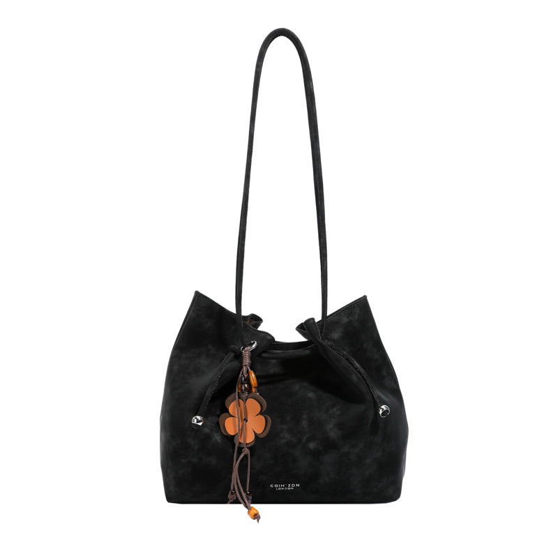Damen hochwertige Veloursleder Tasche Nord Taschen