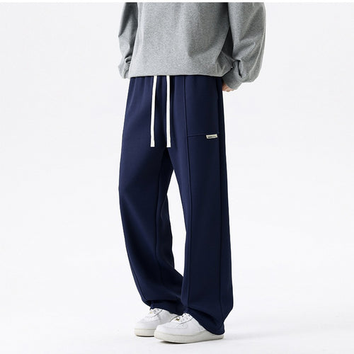 Herren Weite Relax-Jogginghose mit Tunnelzug, Multifunktionstasche & geradem Bein Nord Taschen