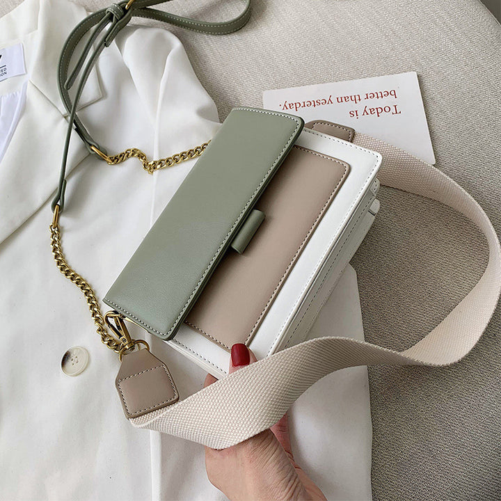 Damen elegante Umhängetasche mit strukturiertem Design und abnehmbarem Schulterriemen Nord Taschen