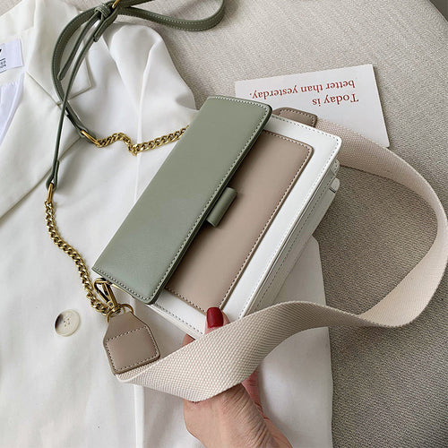 Damen elegante Umhängetasche mit strukturiertem Design und abnehmbarem Schulterriemen Nord Taschen