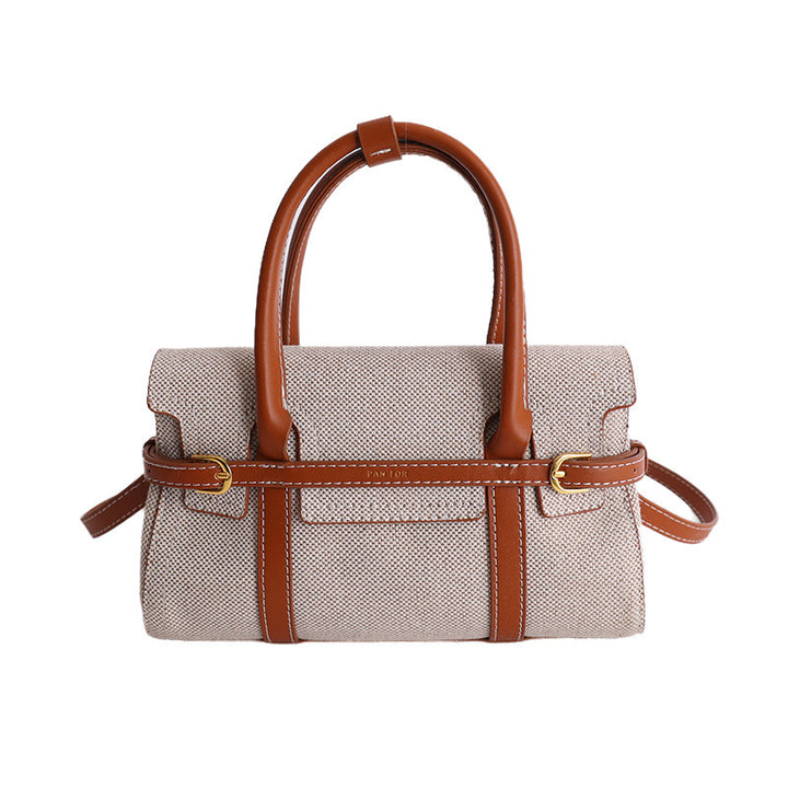 Damen Tragetasche mit eleganten Lederakzenten Nord Taschen