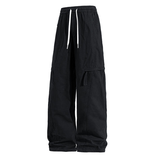 Herren Weite Cargo-Jogginghose im Baggy‑Schnitt mit Kordelbund & Mehrfachtaschen Nord Taschen