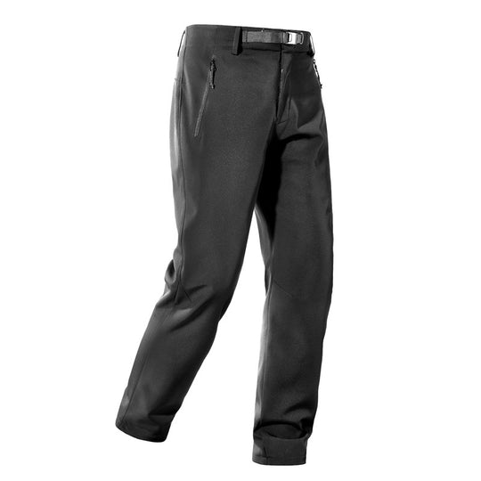 Herren Softshell-Outdoorhose mit engem Tapered‑Schnitt, integriertem Gürtel & Reißverschlusstaschen Nord Taschen