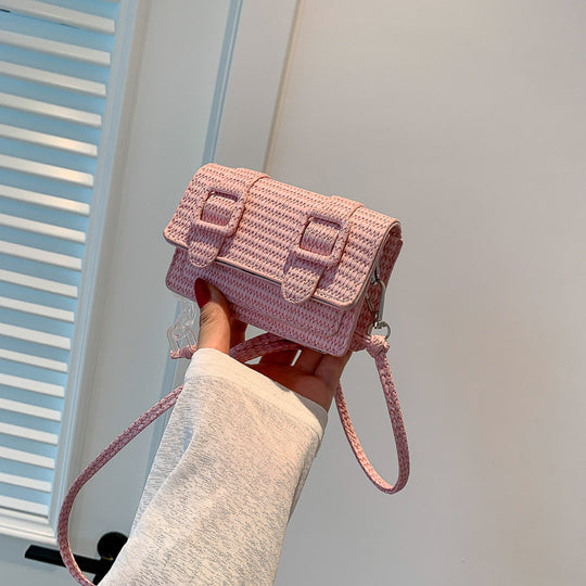 Damen Mini Umhängetasche mit strukturiertem Design und verstellbarem Trageriemen Nord Taschen