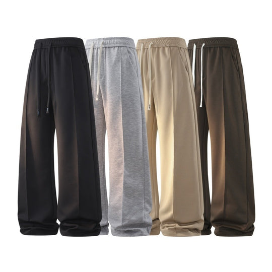 Damen Weite Lounge-Jogginghose mit Kordelzug, elastischem Bund & Seitentaschen Nord Taschen