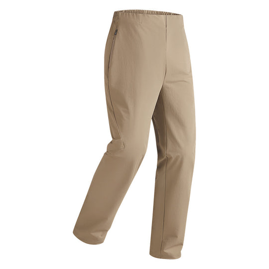 Damen Stretch-Outdoorhose mit elastischem Bund, Reißverschlusstaschen und geradem Schnitt Nord Taschen
