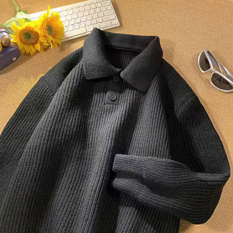 Damen Feinstrick-Polopullover mit Rippenstruktur und Zwei-Knopf-Leiste Nord Taschen