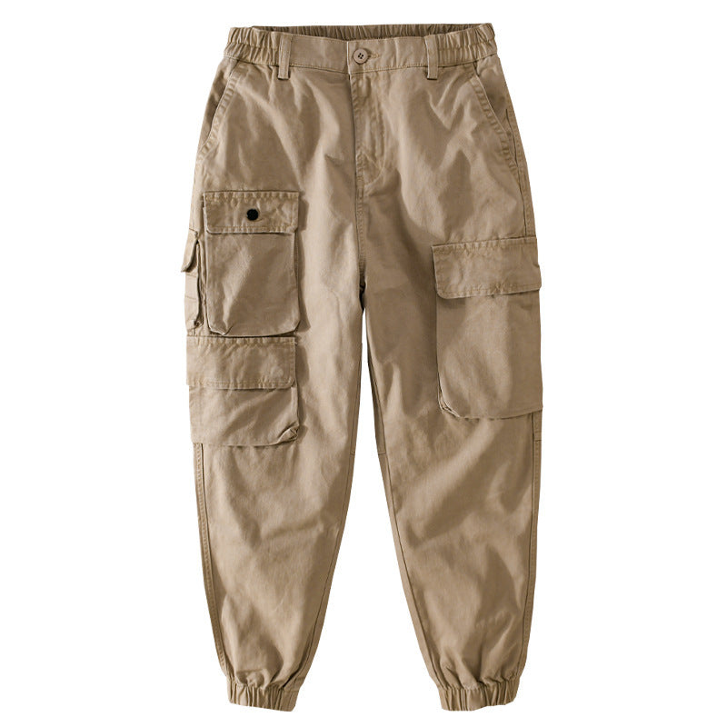 Herren Utility-Cargo-Jogger mit verstärkten Beintaschen und elastischem Knöchelbund Nord Taschen