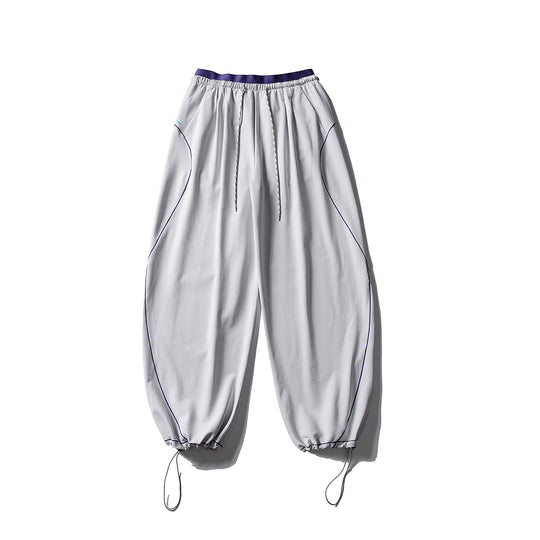 Unisex Weite Ballon-Jogginghose mit Kontrastpaspeln und verstellbaren Saumkordeln Nord Taschen