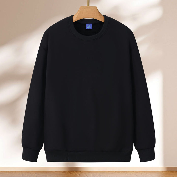 Damen lässiges Sweatshirt mit breiten Schultern und weichem Innenfutter