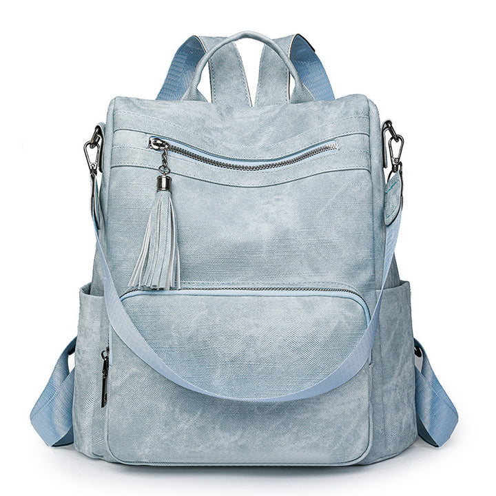 Damen Rucksack mit stilvollen Quasten und praktischen Fächern Nord Taschen