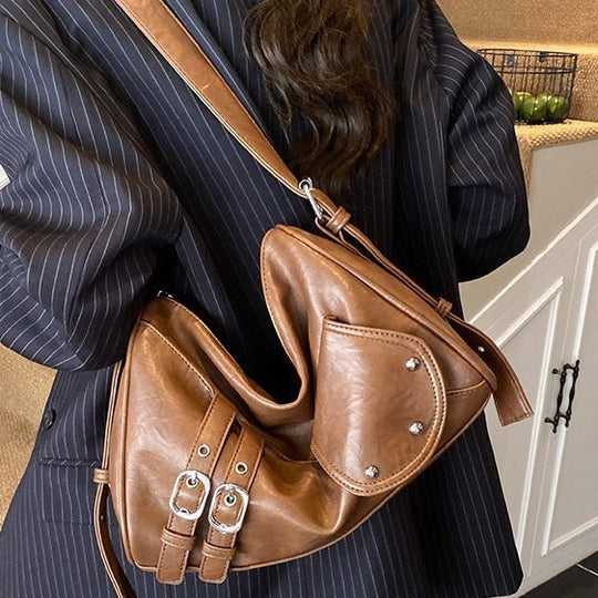 Damen Beuteltasche mit stilvollem Design und praktischen Reißverschlusstaschen Nord Taschen