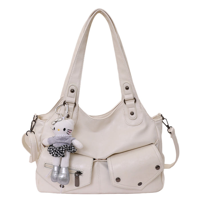 Damen modische Handtasche mit praktischem und verspieltem Anhänger Nord Taschen
