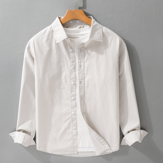 Herren Lässiges Layering-Hemd mit integriertem T-Shirt-Einsatz Nord Taschen
