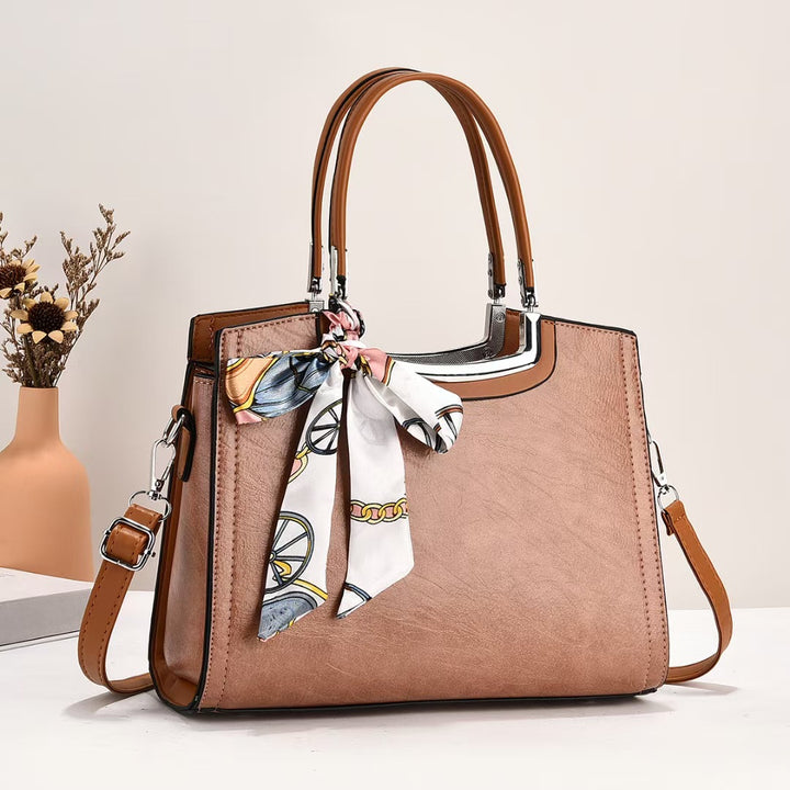 Damen Designer-Handtasche mit eleganter Zierde und abnehmbarem Schultergurt Nord Taschen