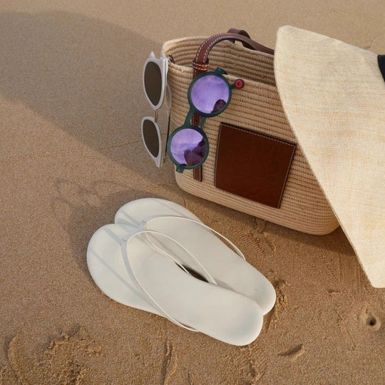 Damen Zehentrenner-Sandalen mit ergonomischem Fußbett und flexiblen Riemen