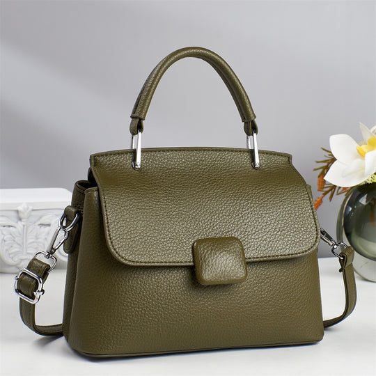 Damen elegante Handtasche mit strukturierter Oberfläche und abnehmbarem Schulterriemen Nord Taschen