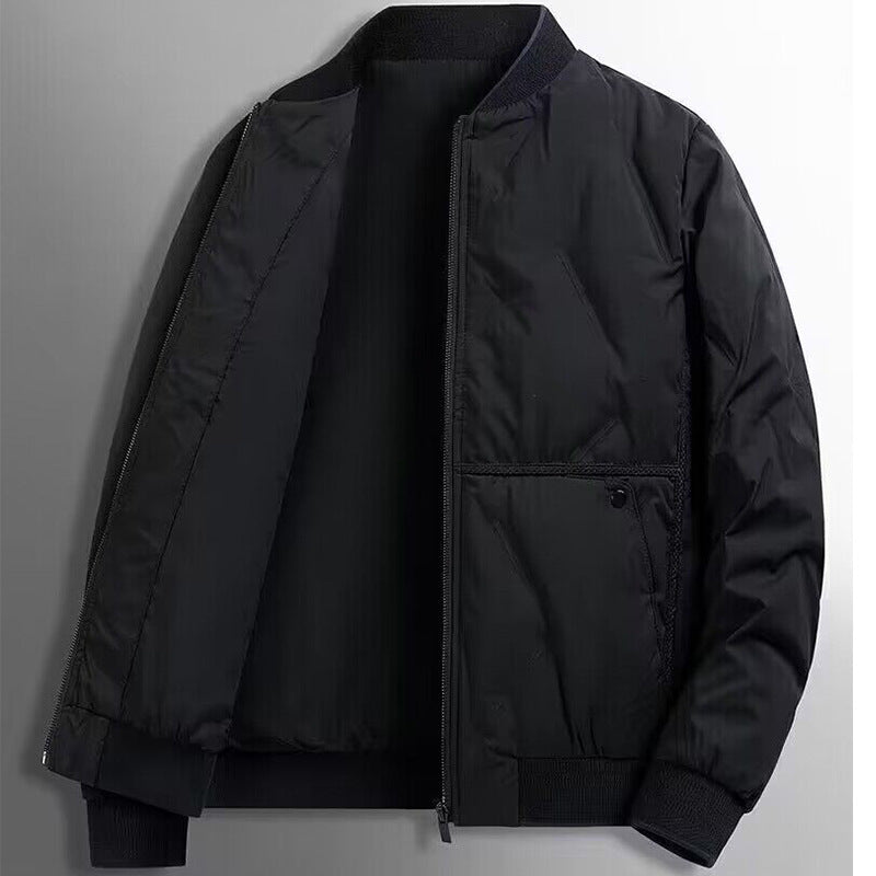Herren Bequeme gesteppte Winterjacke Nord Taschen